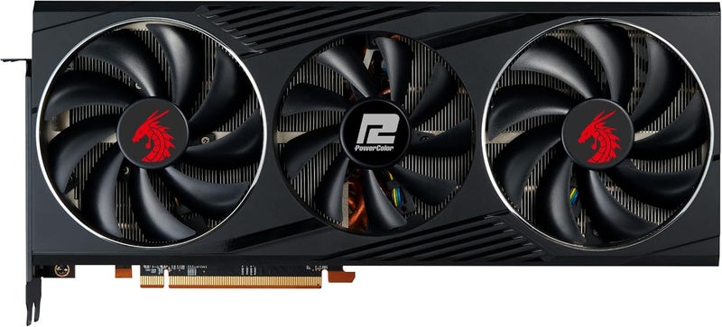 PowerColor Red Dragon AMD Radeon™ RX 6800 XT Gaming Graphics Card with 16GB GDDR6 Memory, Powered by AMD RDNA™ 2, Raytracing, PCI Express 4.0, HDMI 2.1, AMD Infinity Cache - Image 2
